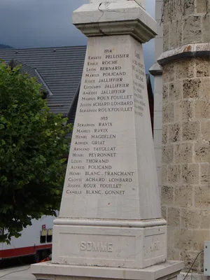 Monument aux Morts de Lans-en-Vercors