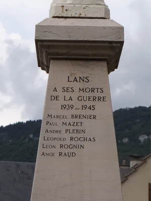 Monument aux Morts de Lans-en-Vercors