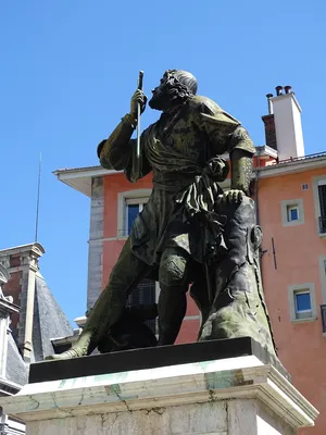 Statue de Bayard à Grenoble