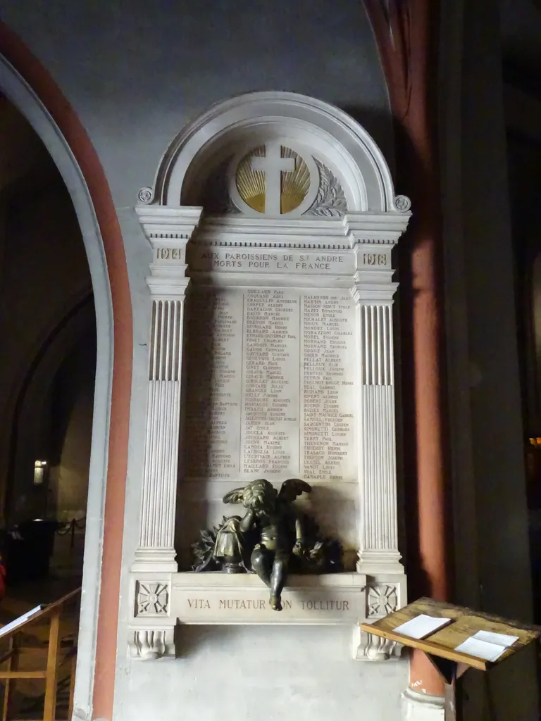 Plaques aux Morts de la Cathédrale de Grenoble