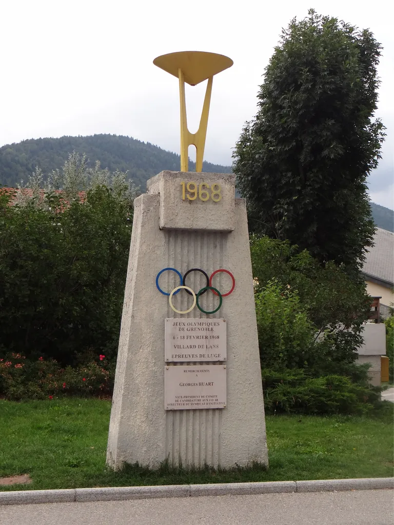 Flamme olympique de Villard-de-Lans