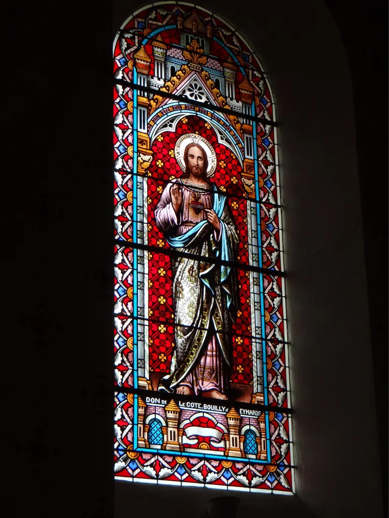 Vitrail baie B dans l'Église de Lans-en-Vercors